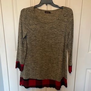 Reborn layered sweater dress or tunic Sz XL GUC BX1